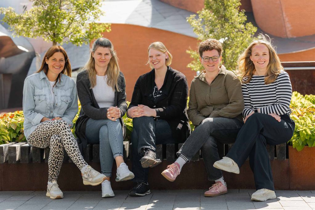Teamfoto des Pflegekinderdienstes 2025 